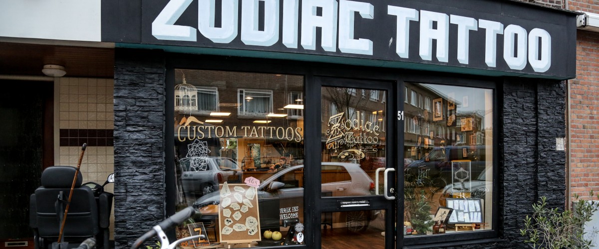 Zodiac Tattoo shop