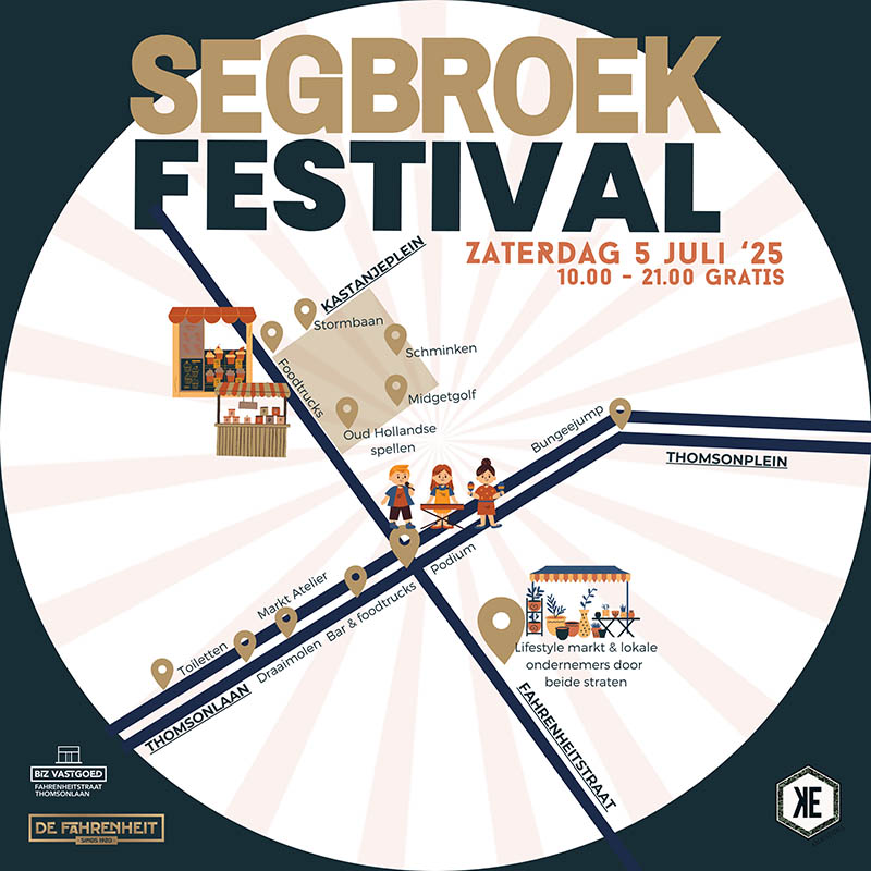 Segbroek Festival kaart